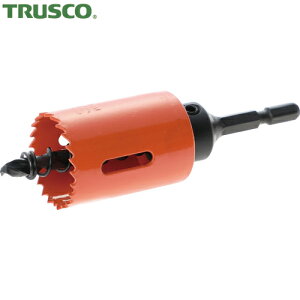 トラスコ TRUSCO 薄鉄板 アルミ板 塩ビ板 樹脂板 木材 FRP板 ホールソー ハイス貫通ホールソー43mm (1本) 品番:NSBM43TN