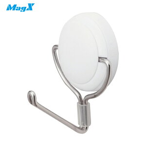 マグエックス マグネットフック ゼロスライド M 白 (1個) 品番:MZR-6W