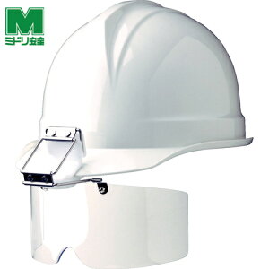 ミドリ安全 ヘルメット用 フロント型 保護メガネ (1個) 品番:MF-29