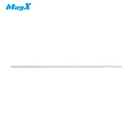 マグエックス マグネットスリムバー 10本パック 白 (1Pk) 品番：MSLB-310-10P-W