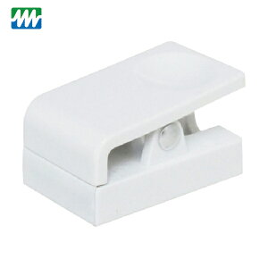 ミツヤ バラ プラマグネットクリップ小 白 M50636 (1個) 品番:PMCS-BA-WH