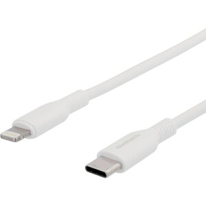 Owltech IEebN Type-C to LightningP[u 炩fɋ 120cm zCg (1) iԁFOWL-CBKLTCSR12-WH