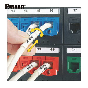 phECbg PANDUIT M]ʃnfBv^p]x  󎚕25.4mmx19.1mm x75 R100X225V1C (1) iԁFR100X225V1C