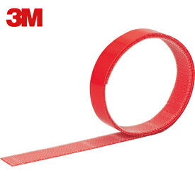 3M(スリーエム) デュアルロック薄手ファスナー 透明 SJ-4580 25.4mmX1m (1巻) 品番：SJ-4580 25.4X1