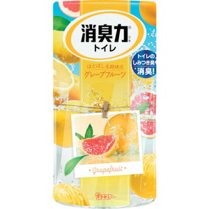 エステー 消臭力トイレ用 グレープフルーツ (1個) 品番:ST11506