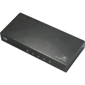 ラトックシステム 4K60Hz対応 1入力4出力 HDMI分配器 (1個) 品番：RS-HDSP4P-4KZ