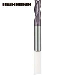 グーリング GUHRING 超硬スクエアエンドミル ECOエンドミル3枚刃 8mm (1本) 品番:19963 8.000