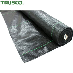 トラスコ TRUSCO 雑草対策 防草シート 耐候1年 黒 1m×50m (1巻) 品番:TBO1-1050-BK