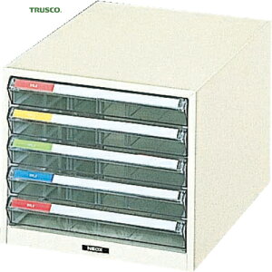 トラスコ TRUSCO B4型レターケース 浅型5段 アイボリー 間口292mm 奥行411mm 高さ254mm (1台) 品番:TB4-5P