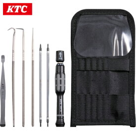 KTC(京都機械工具) 精密ラチェットドライバツールセット (1S) 品番：TDBRPX7