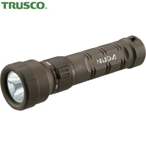 トラスコ TRUSCO LED懐中電灯(防水)充電式防水LEDライト NUDA 320ルーメン OD色 (1個) 品番:TLWN-320-OD