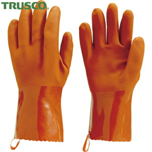トラスコ TRUSCO 塩化ビニール手袋 フック付 LLサイズ (1双) 品番:TGL-650-LL