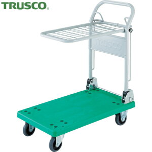 トラスコ 台車 TRUSCO 樹脂運搬台車 グランカート 折畳式簡易2段 (1台) 品番:TP-7014A