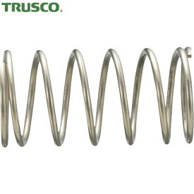 TRUSCO(トラスコ) スチール圧縮コイルばね D14Xd1XL13.5(10個入り) (1Pk) 品番：TST-66110