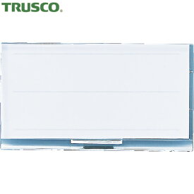 TRUSCO(トラスコ) U型名札 25×50mm(安全ピン・クリップ両用型) (1個) 品番：TUPC-S
