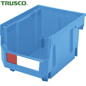 TRUSCO(トラスコ) スタッキングコンテナ 0.6L ブルー (1個) 品番：TSC210B