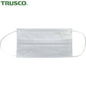 TRUSCO(トラスコ) サージカルマスク(医療用レベル1)(50枚入個包装)Mサイズ (1箱) 品番：TSML1-50P-M