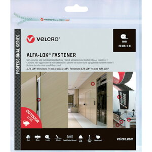 Velcro VELCRO ALFA-LOK t@Xi[ 25mm×3m  (1) iԁFVEL-PS20022