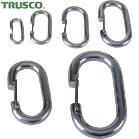 TRUSCO(トラスコ) まとめ買い Cリンク スチール 4mm10個 (1組) 品番：TTCR410P