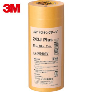 3M X[G }XLOe[v 243J Plus 18mmX18m 7 (1Pk) iԁF243J 18