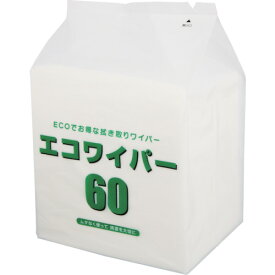 marusan エコワイパー60（100枚入)(1袋) 品番：4800600【送料無料】
