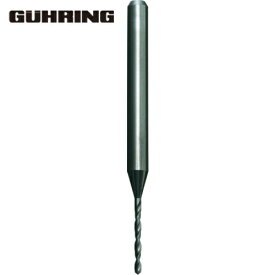 グーリング 超硬小径ドリルアルミナコート 刃径1.03mm (1本) 品番：3899 001.030