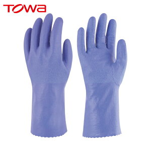 トワロン ニトリルゴム手袋 耐油ニトリルタフロング L (1双) 品番:549-L