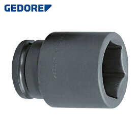 GEDORE(ゲドレー) インパクト用ソケット(6角)ロング K37L 1・1/2 85mm (1個) 品番：6331190