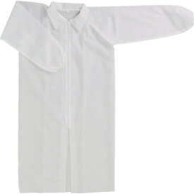 川西 使い捨て保護服 工場見学用不織布3点セット(白衣・マスク・ヘアキャップ) 3Lサイズ (1S) 品番：7022-3L