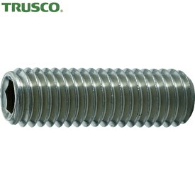 TRUSCO(トラスコ) 六角穴付止めねじ 平先 ステンレス M8×20 20本入 (1Pk) 品番：B77-0820