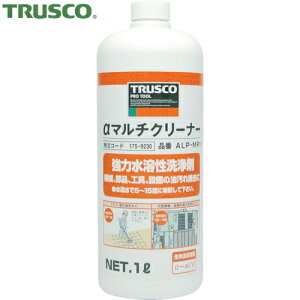 トラスコ TRUSCO 業務用洗剤 αマルチクリーナー 1L (1個) 品番:ALP-MP1