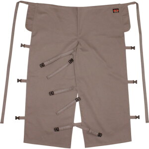 日光物産 Armatex防炎前掛け(ローハイド型) グレー (1着) 品番:AX1202 F GR