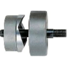 マクセルイズミ(泉精器) 丸パンチ 厚鋼電線管用 パンチ穴115.5 (1組) 品番：B104