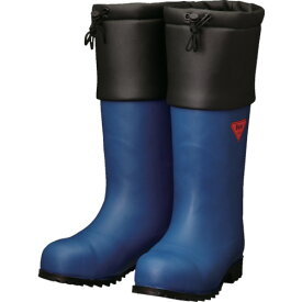 SHIBATA(シバタ) 防寒安全長靴 セーフティベアー#1001白熊(ネイビー)先芯鋼製（1足） 各サイズ |シバタ工業 安全長靴
