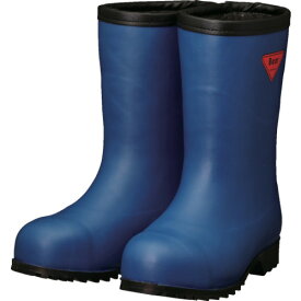 SHIBATA(シバタ) 防寒安全長靴 セーフティベアー#1011白熊（ネイビー）フード無し 先芯鋼製（1足） 各サイズ |シバタ工業 安全長靴