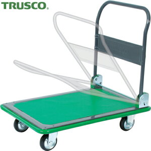 トラスコ TRUSCO プレス製運搬車 台車 ハイグレード運搬車 折りたたみ式 740×460 (1台) 品番:101EBN