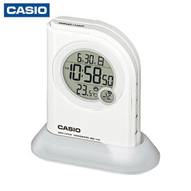 カシオ LEDライト付き電波置時計(デジタルクロック) (1個) 品番：DQD-410J-7JF