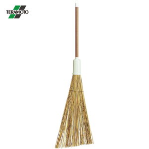 テラモト ほうき 箒 ホーキ ホウキ やしばホーキ短柄 (1本) 品番:CL-389-300-0