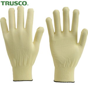 トラスコ TRUSCO 耐切創アラミド手袋 15ゲージ 薄手タイプ LLサイズ(10枚入) (1袋) 品番:DPM900-LL-K