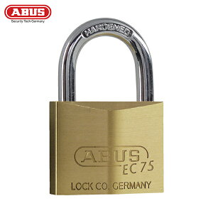 ABUS アバス 真鍮南京錠 EC75-40 ディンプルシリンダー バラ番 (1個) 品番:EC75-40-KD