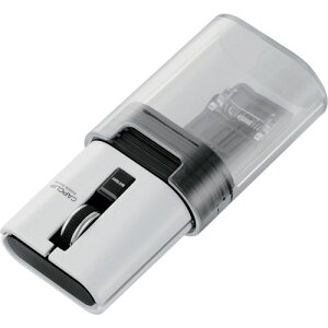 エレコム Bluetooth(R)ワイヤレスマウス「CAPCLIP」 (1個) 品番:M-CC2BRSWH