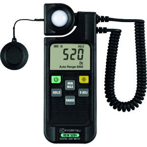 共立電気計器 KYORITSU デジタル照度計 (1個) 品番:KEW5204