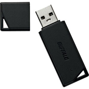 obt@[ BUFFALO USB2.0 ǂUSB[ 64GB ubN (1) iԁFRUF2-KR64GA-BK