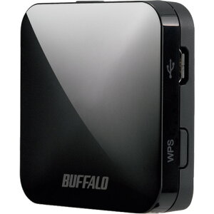 obt@[ BUFFALO LANe@ 11ac/n/a/g/b 433/150Mbps gx[^[ ubN (1) iԁFWMR-433W2-BK