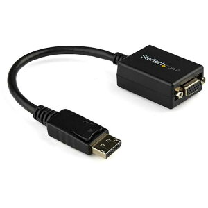 StarTech X^[ebN fBXvCA_v^[/DP - VGA/1080p/23cmP[u/BK (1) iԁFDP2VGA2