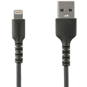 StarTech X^[ebN LightningP[u/USB-A/1m/ϋvA~h/MFiF/ubN (1) iԁFRUSBLTMM1MB
