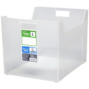 JEJアステージ ファイルボックスL クリア (1個) 品番:153608