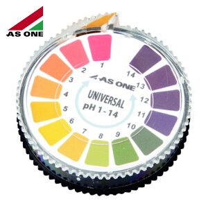 �A�Y���� AS ONE 1-1254-01 pH������ ���[���^�C�vpH0-14 (1��)