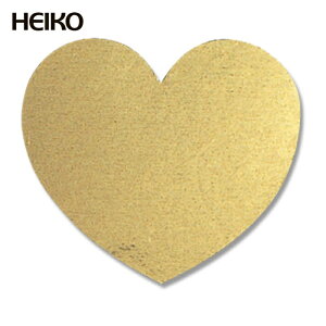 HEIKO �^�b�N���x�� �n�[�g�^ 23×26 No.315 �� 18���� (1��) 7073108