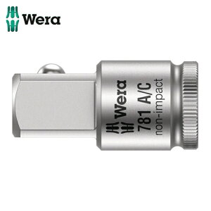 Wera ���F�� 42671 781/A �\�P�b�g�A�_�v�^�[ 1/2 1/4 (1��)